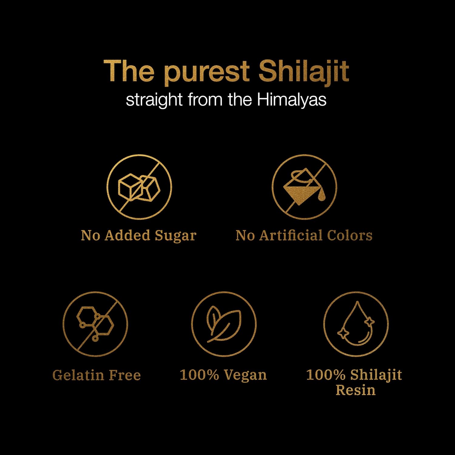 Pure Himalayan Shilajit Gummies 3000 Mg